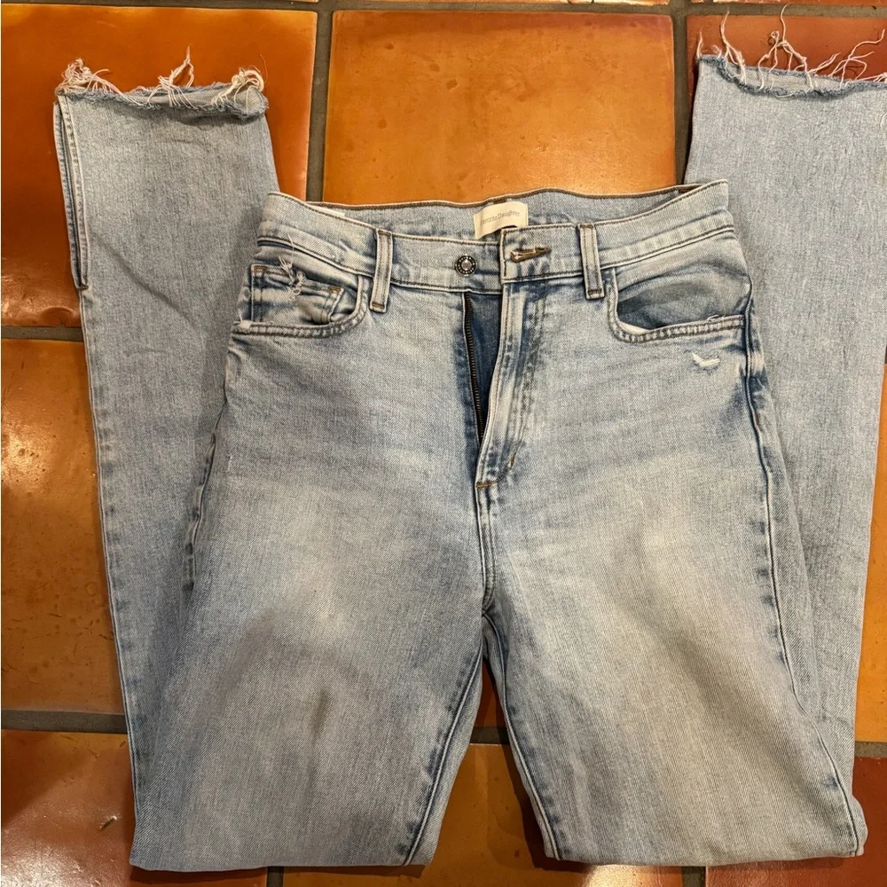 Favorite daughter, straight, skinny, split hem jeans - Picture 3 of 4